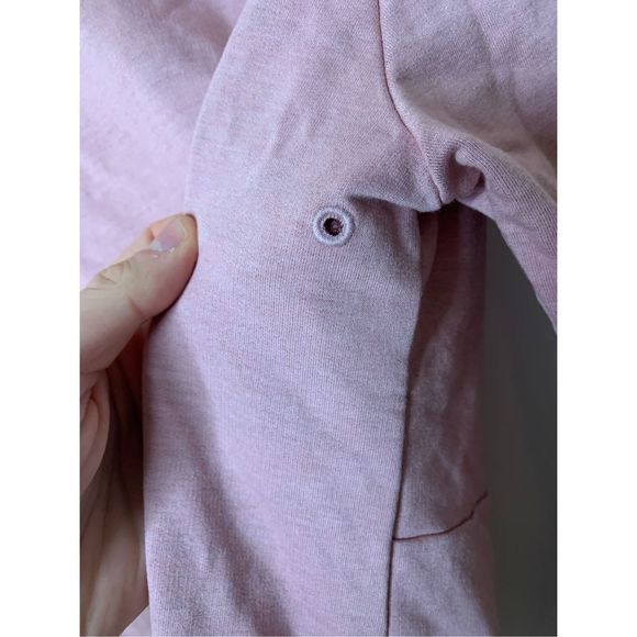 SmartWool 1/2 Zip Pullover Sweatshirt Merino Wool pink Women's size medium - Picture 10 of 10